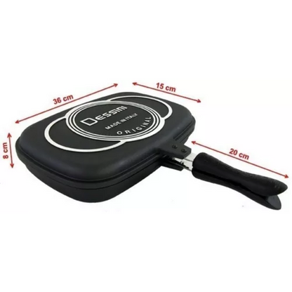 SARTEN DOBLE PARRILLA 36CM